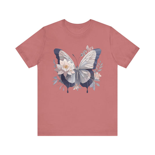Butterfly Tee Shirt, Shirt with Butterfly