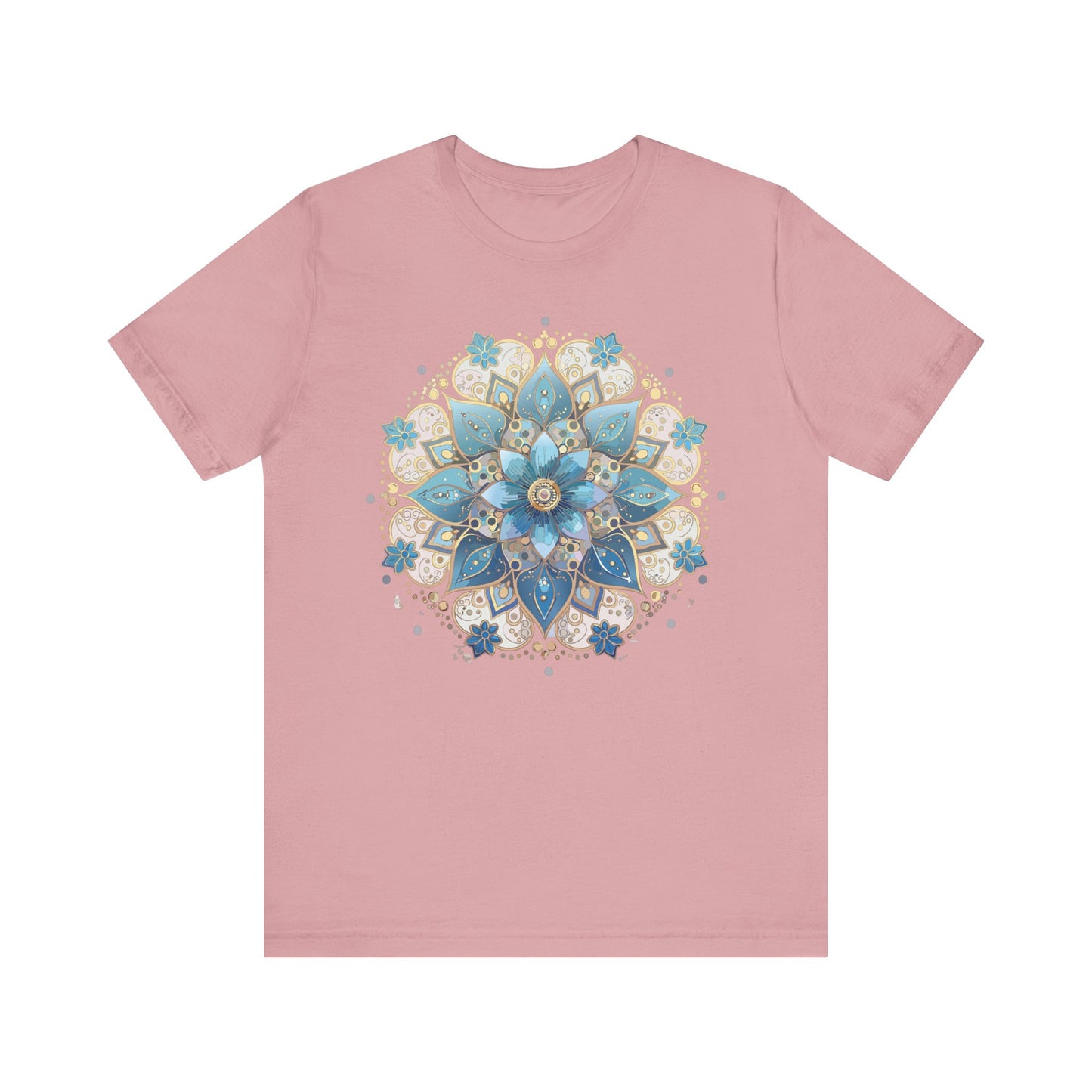 Floral Mandala Shirt, Flowers Mandala Shirt