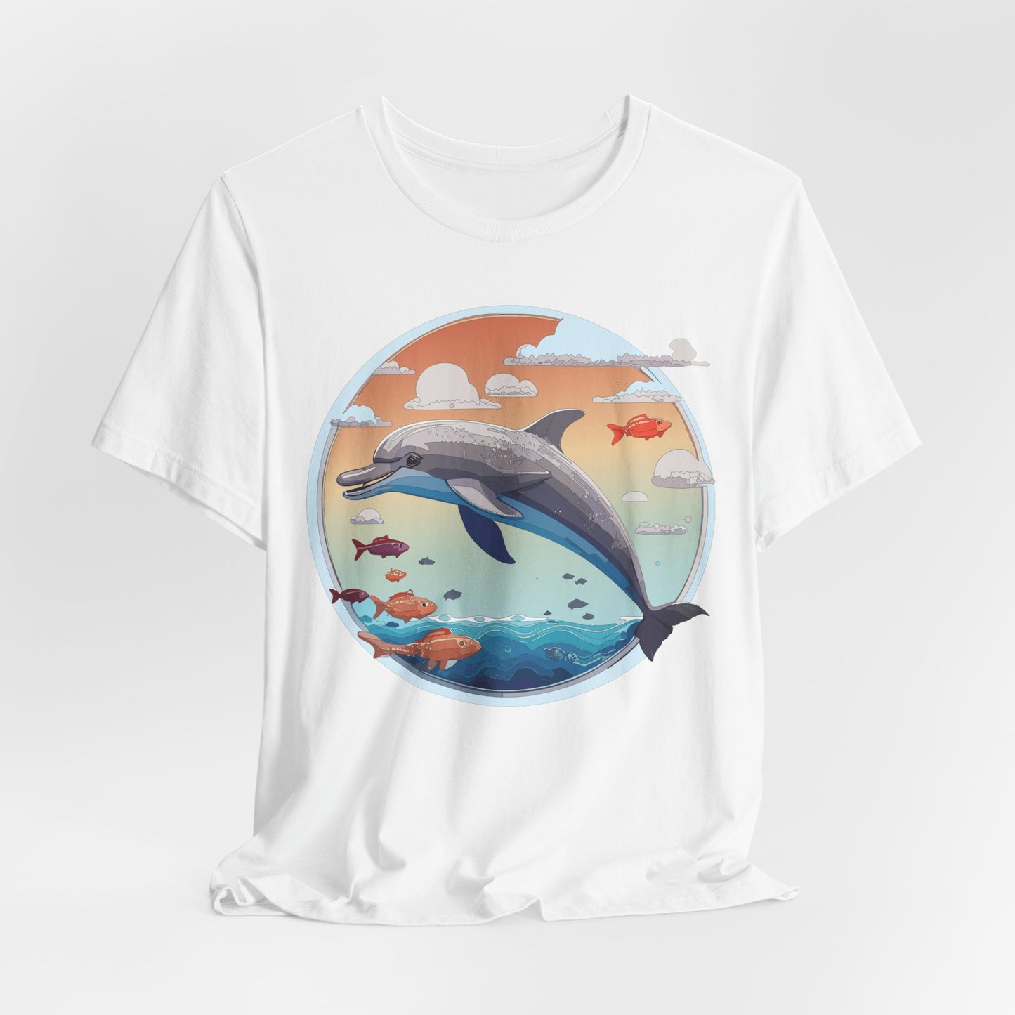 Animals Shirt, Shirt with Dolphin