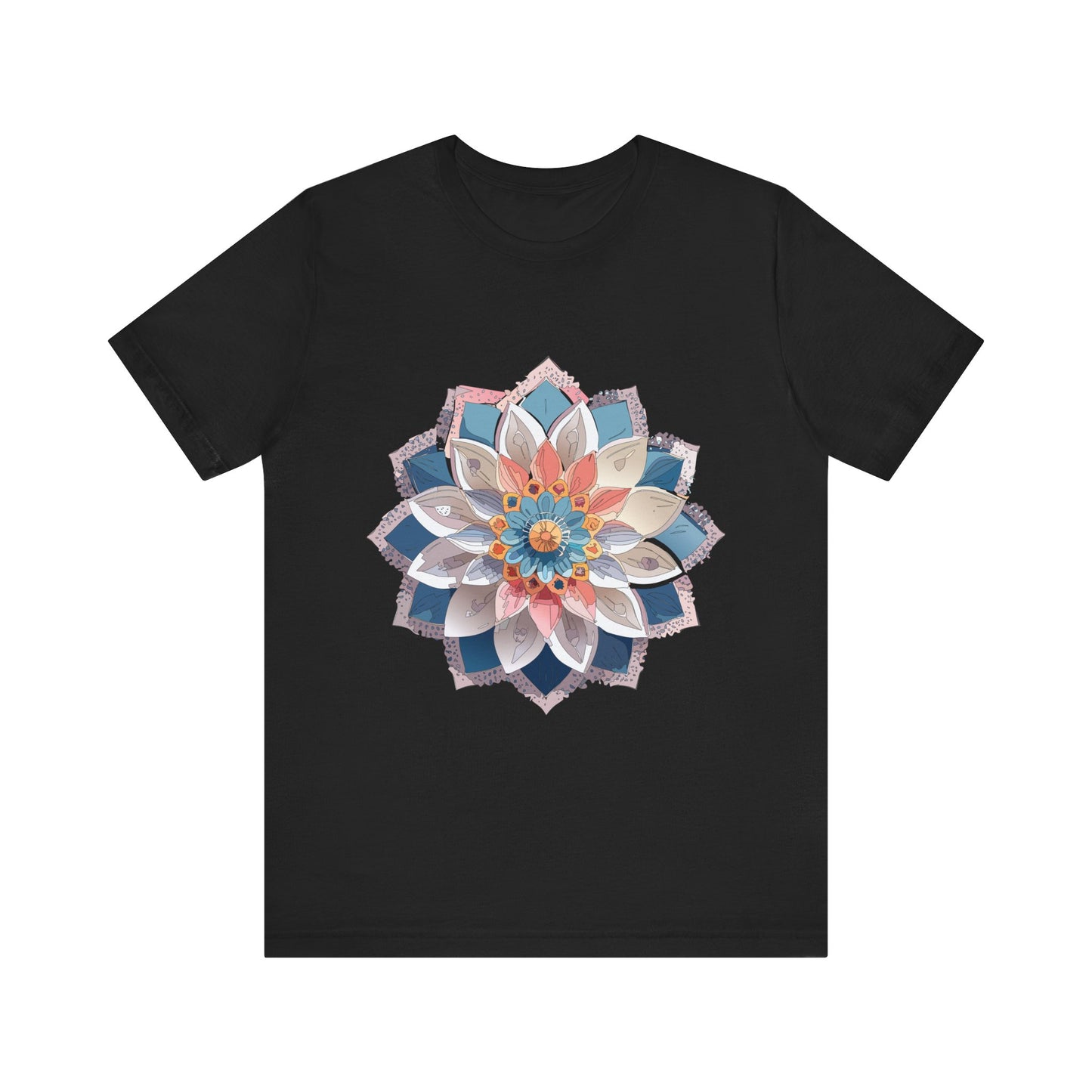 Floral Mandala Shirt, Flowers Mandala Shirt
