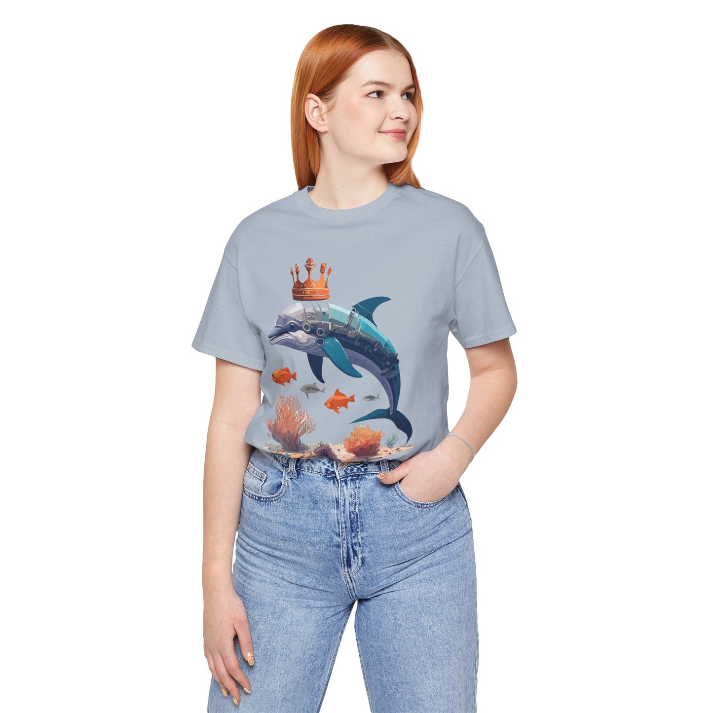 Animals Shirt, Shirt with Dolphin