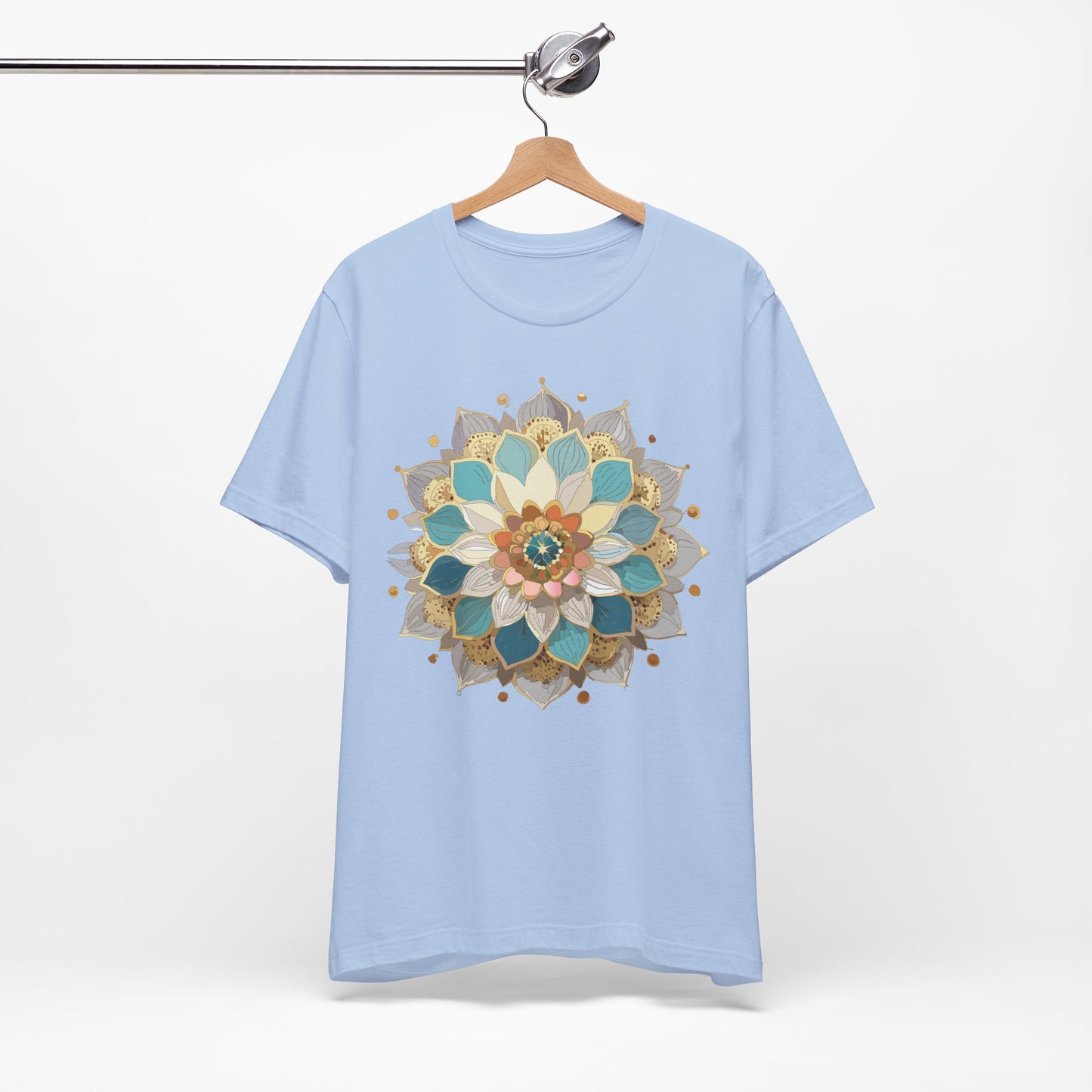 Floral Mandala Shirt, Flowers Mandala Shirt