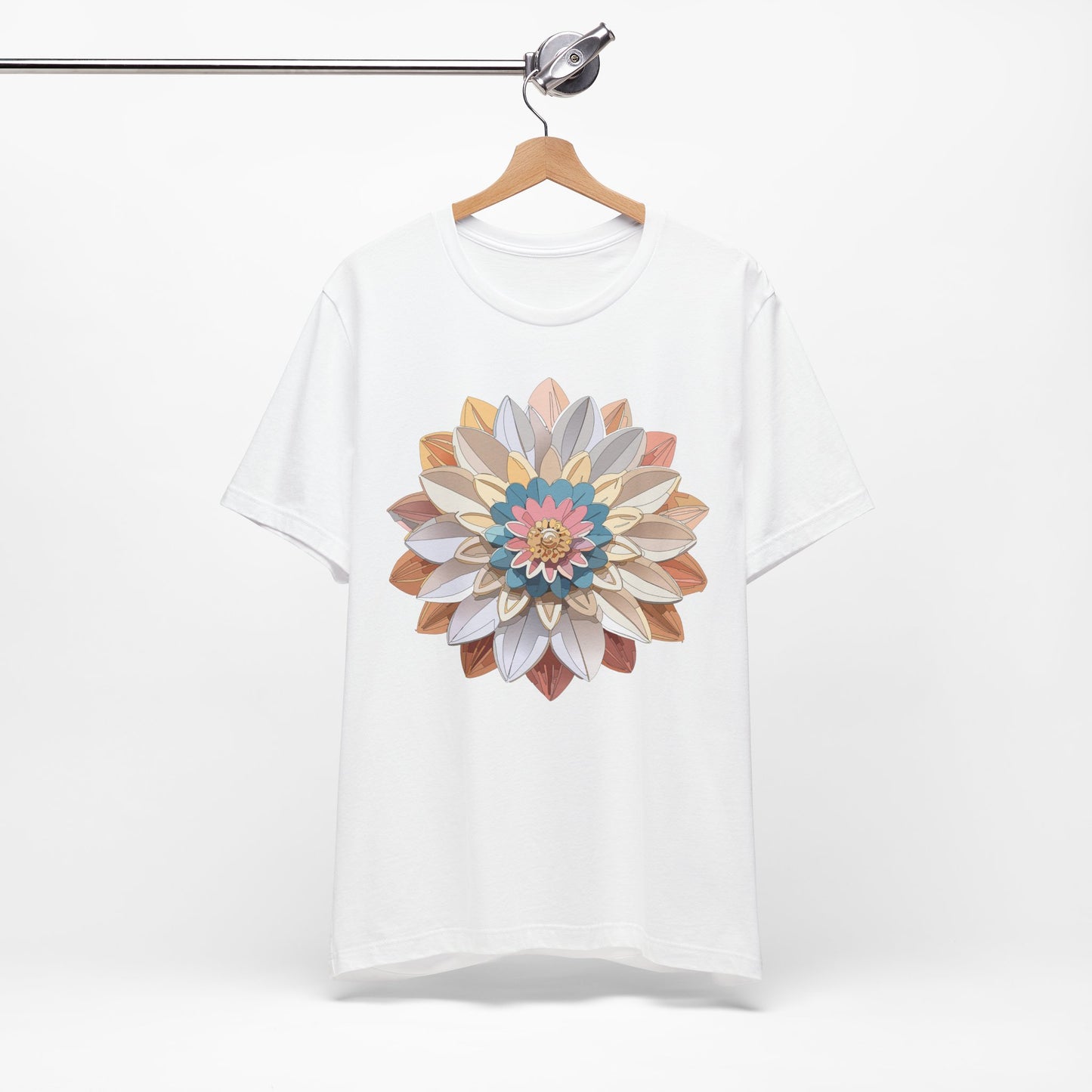 Floral Mandala Shirt, Flowers Mandala Shirt