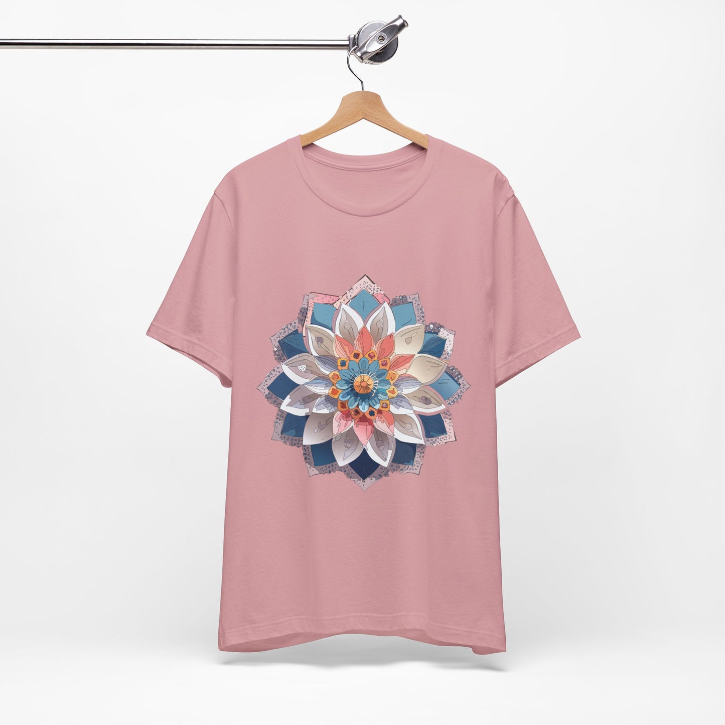 Floral Mandala Shirt, Flowers Mandala Shirt