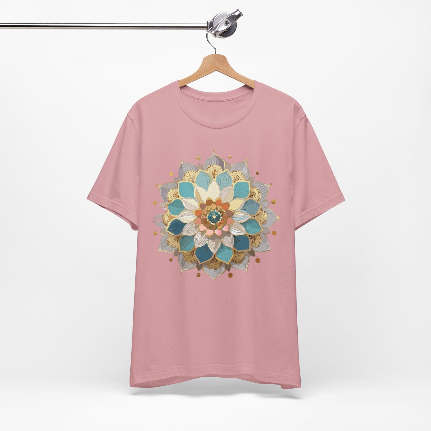 Floral Mandala Shirt, Flowers Mandala Shirt