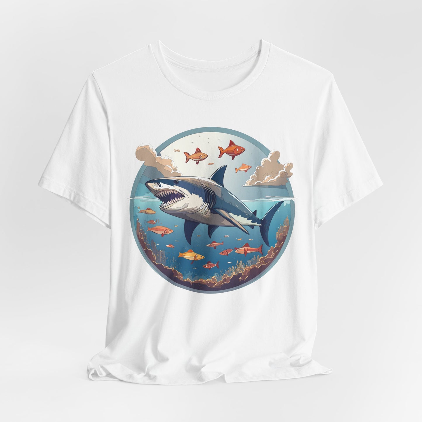 Animals Shirt, Shirt with Shark