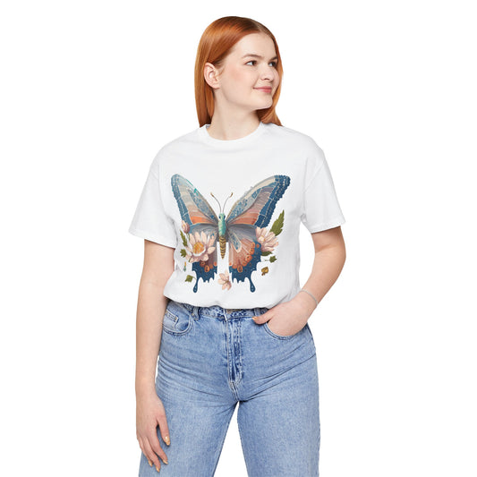 Butterfly Tee Shirt, Shirt with Butterfly