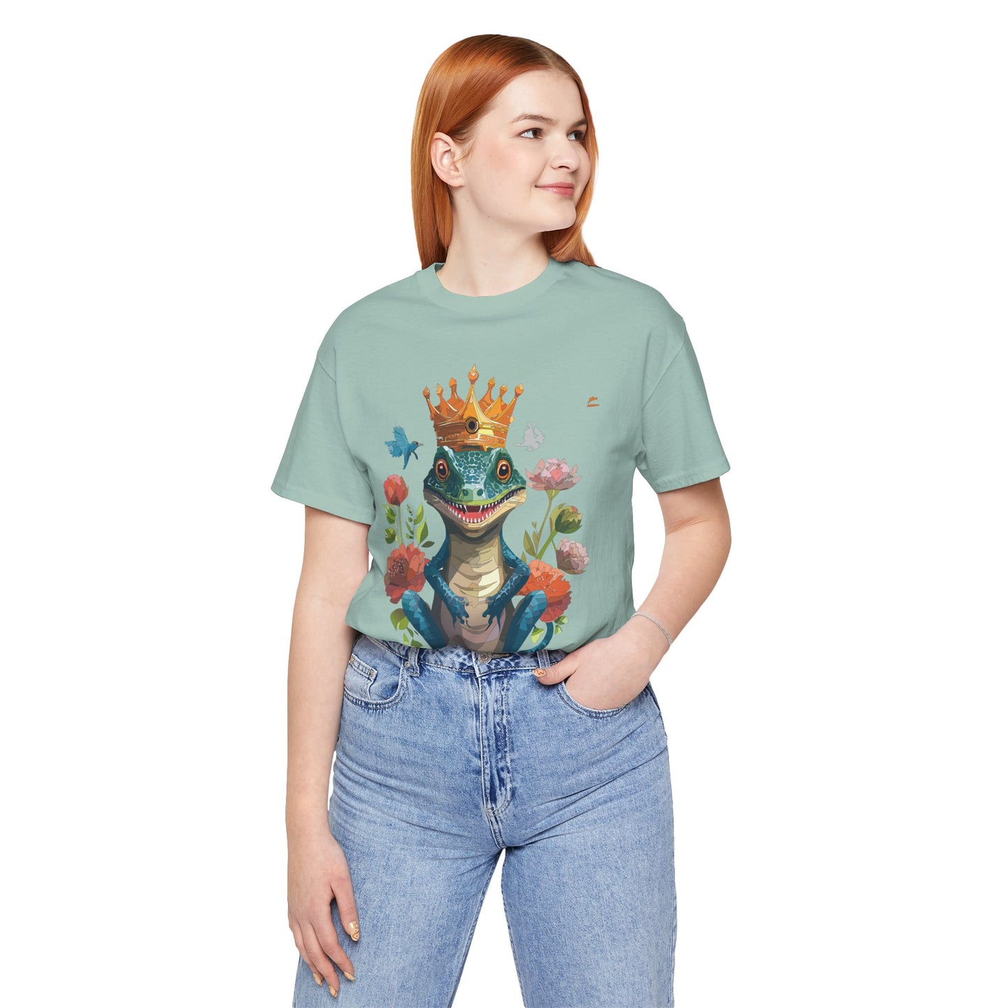 Animals Shirt, Shirt with Lizard