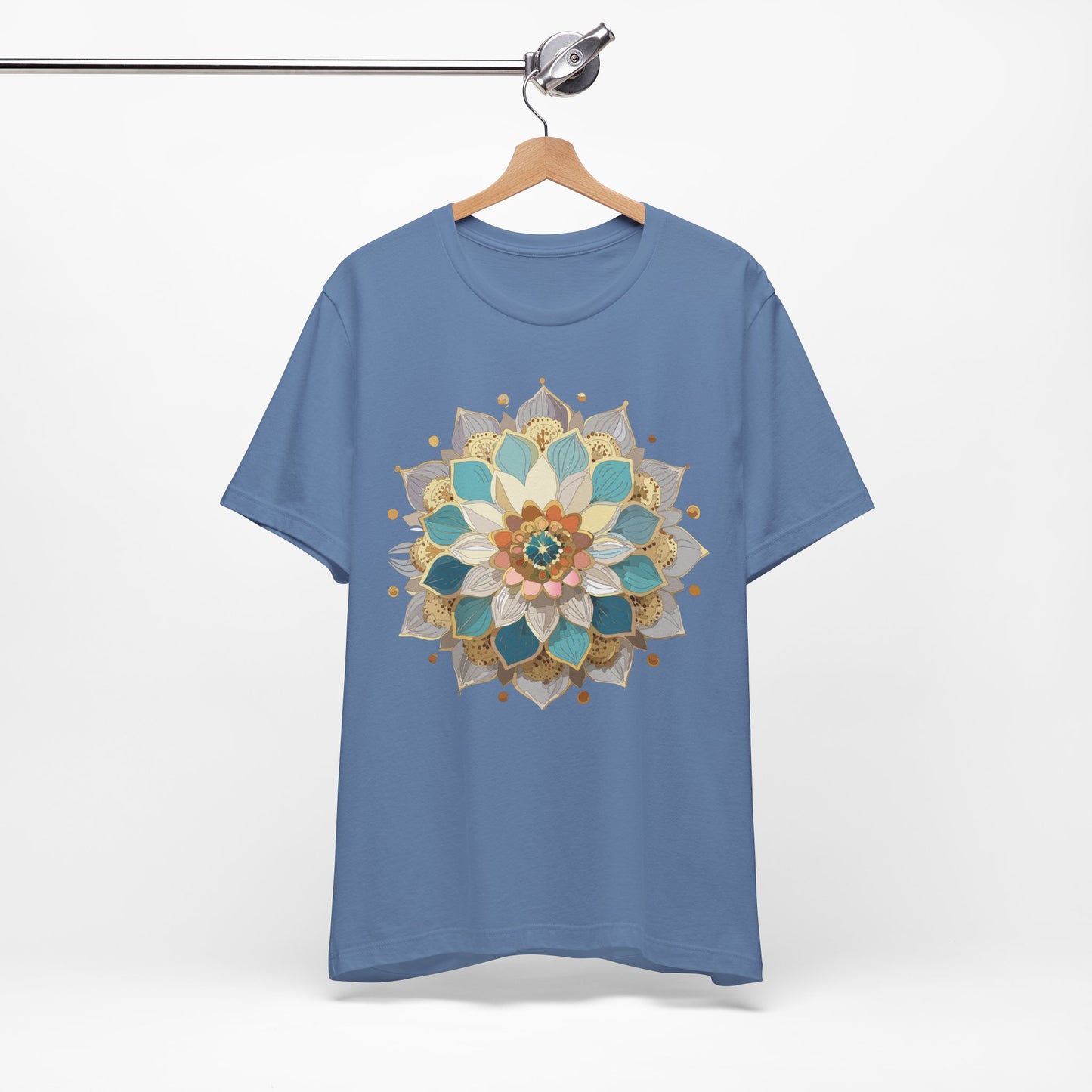 Floral Mandala Shirt, Flowers Mandala Shirt