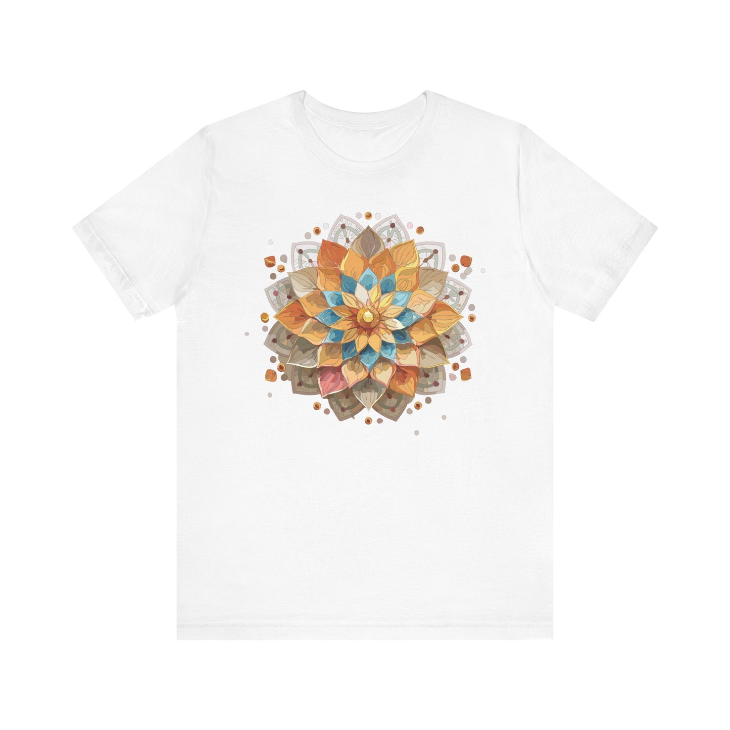Floral Mandala Shirt, Flowers Mandala Shirt