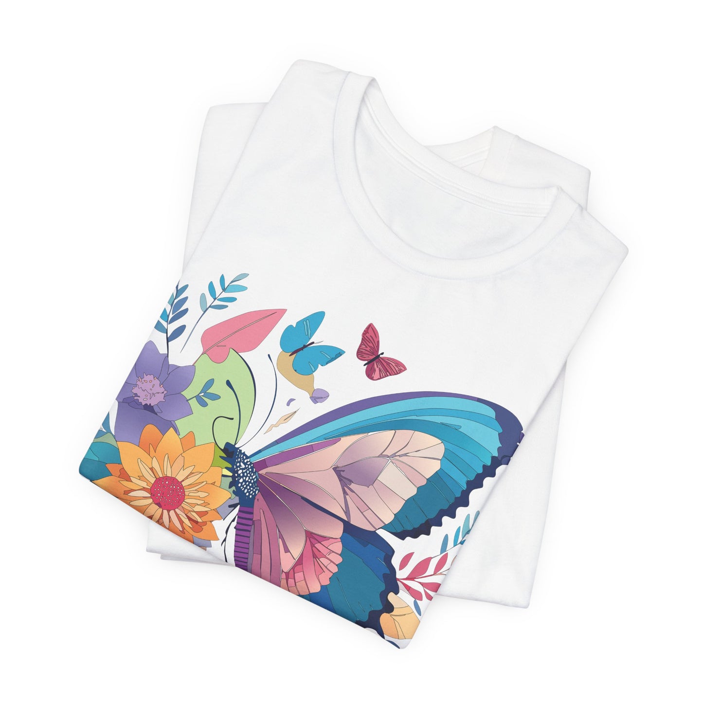 Butterfly Tee Shirt, Shirt with Butterfly