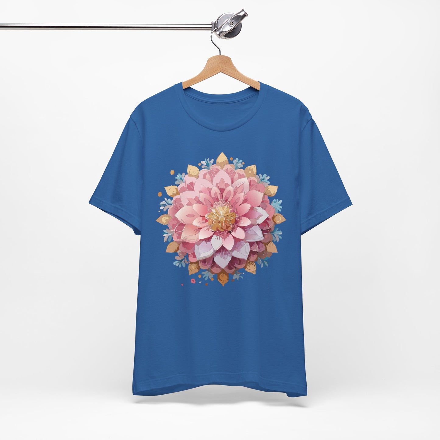 Floral Mandala Shirt, Flowers Mandala Shirt