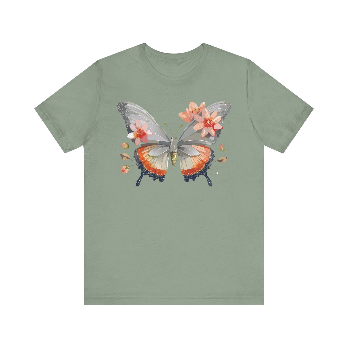Butterfly Tee Shirt, Shirt with Butterfly