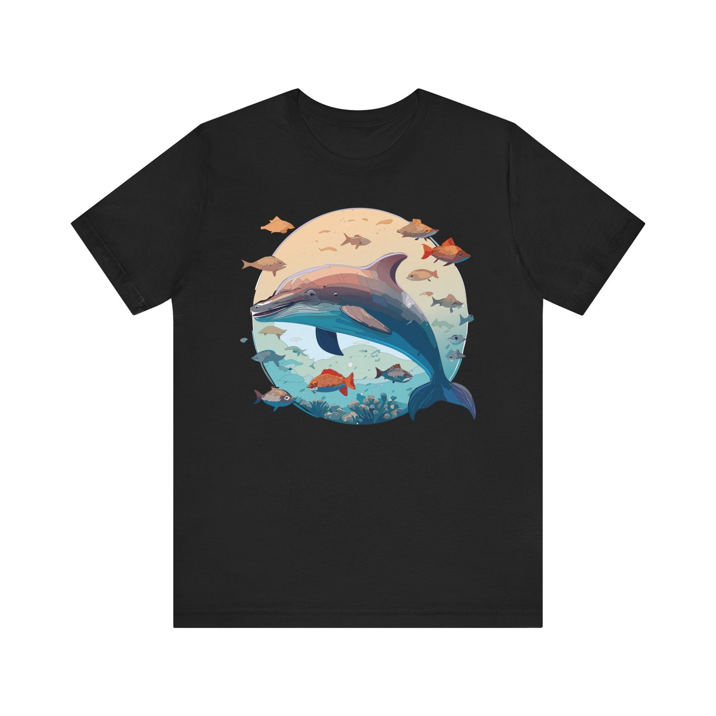 Animals Shirt, Shirt with Dolphin