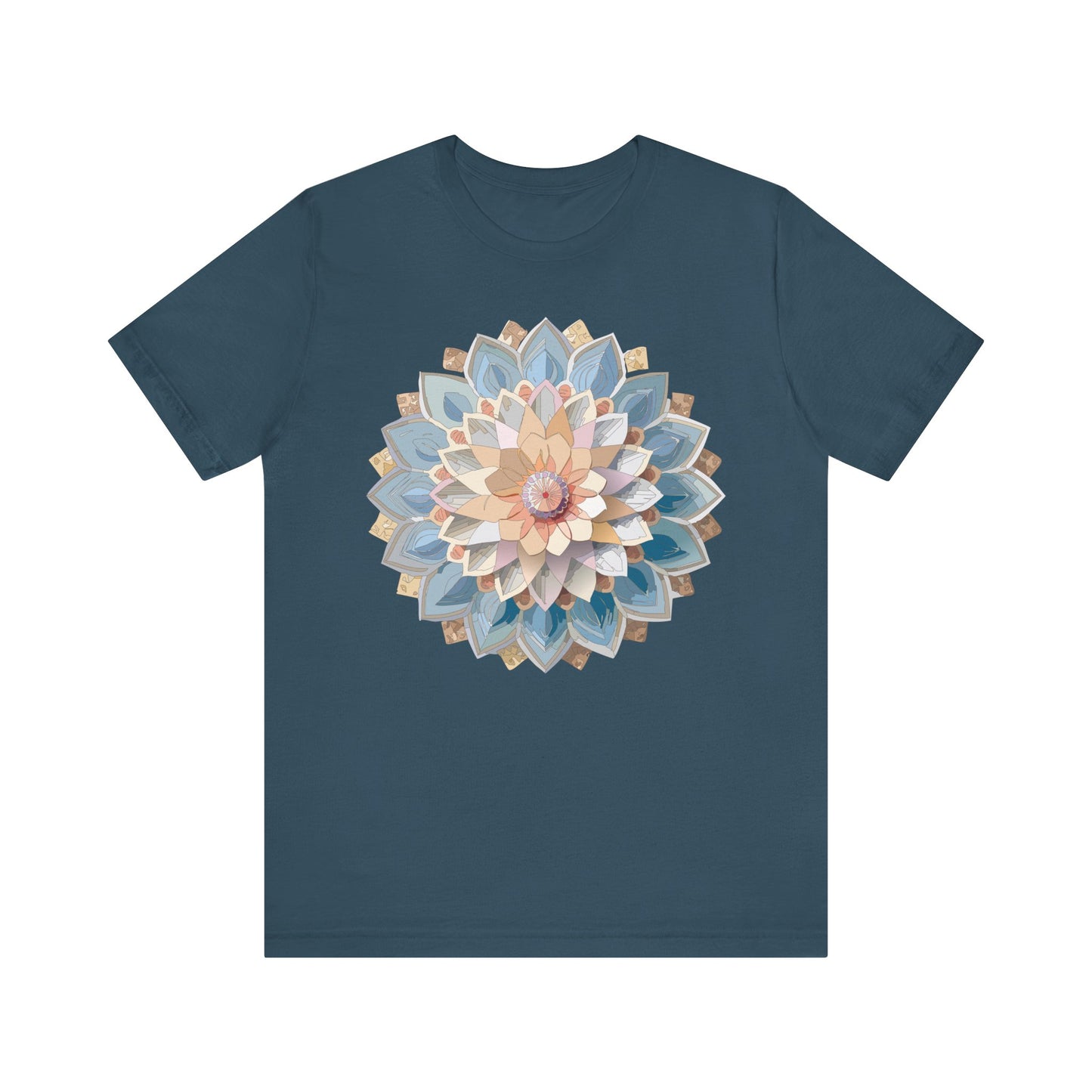 Floral Mandala Shirt, Flowers Mandala Shirt