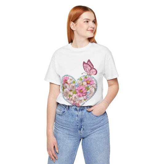 Heart Tee Shirt, Shirt with Heart