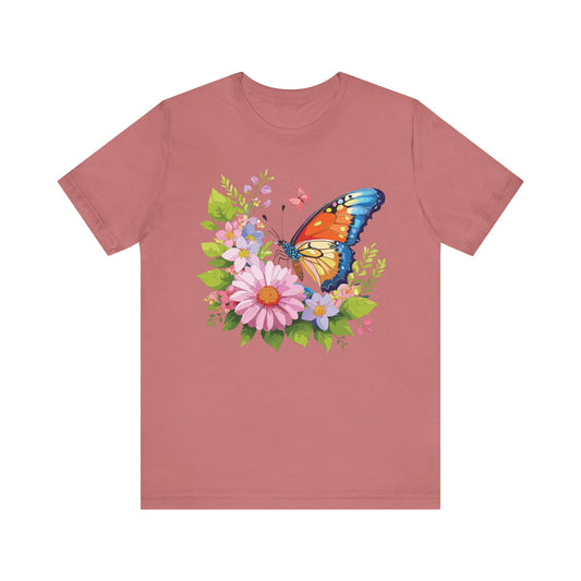 Butterfly Tee Shirt, Shirt with Butterfly