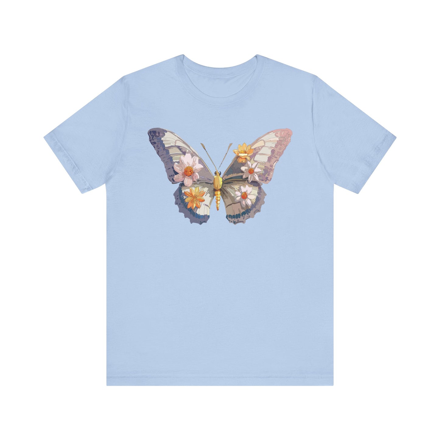Butterfly Tee Shirt, Shirt with Butterfly