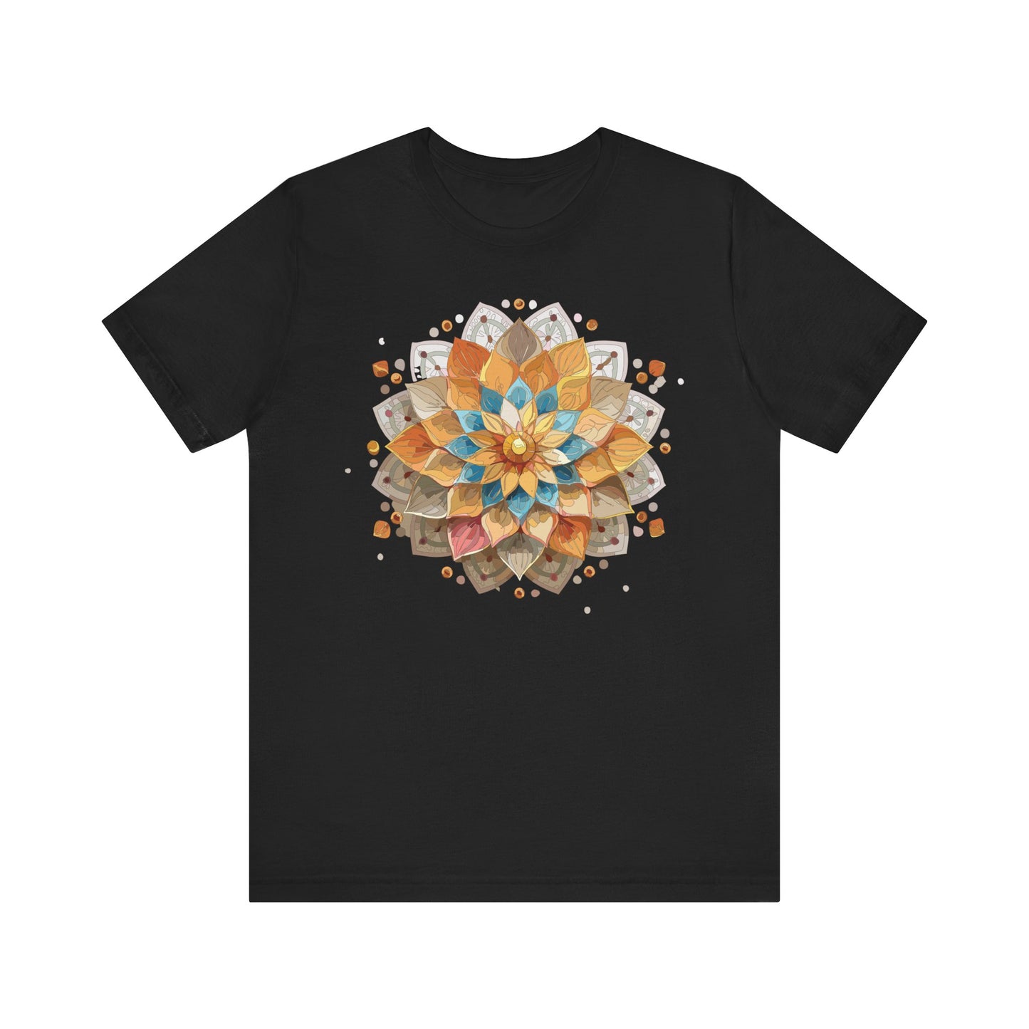 Floral Mandala Shirt, Flowers Mandala Shirt