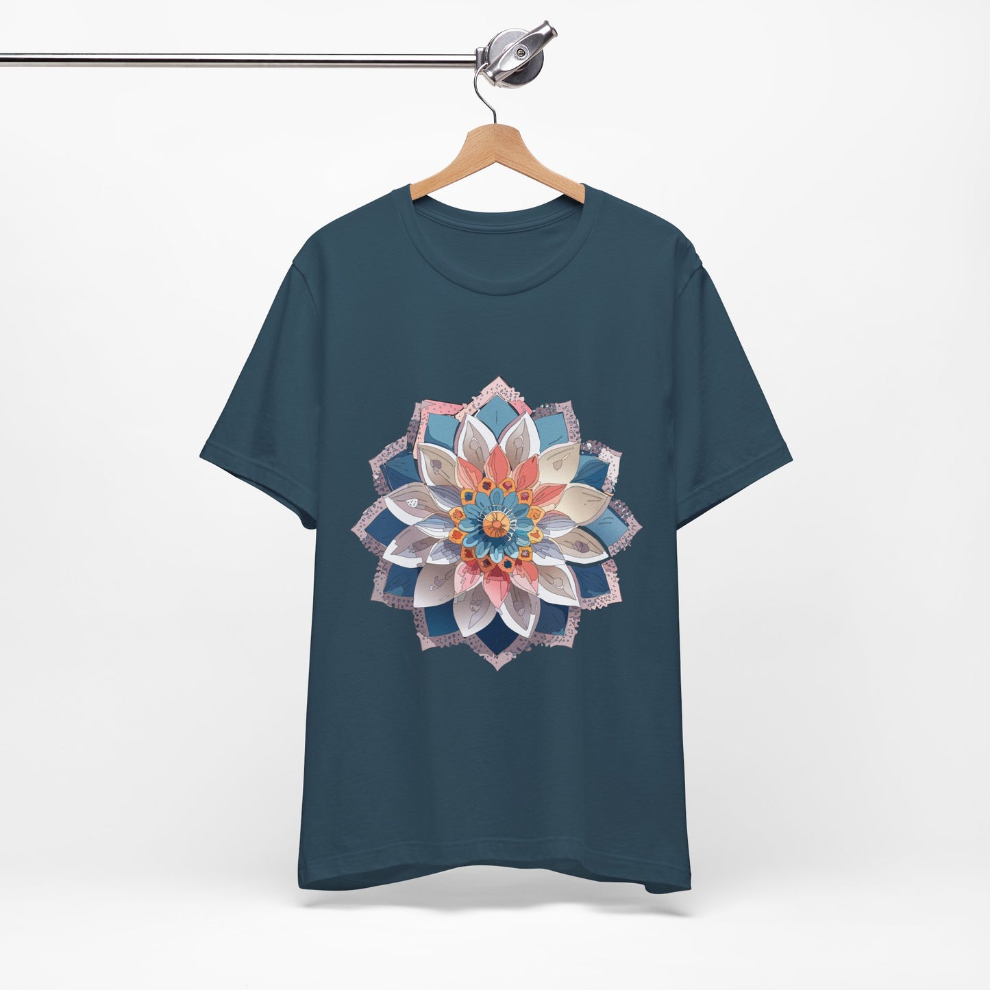 Floral Mandala Shirt, Flowers Mandala Shirt