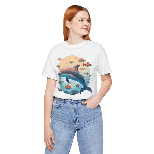 Animals Shirt, Shirt with Dolphin