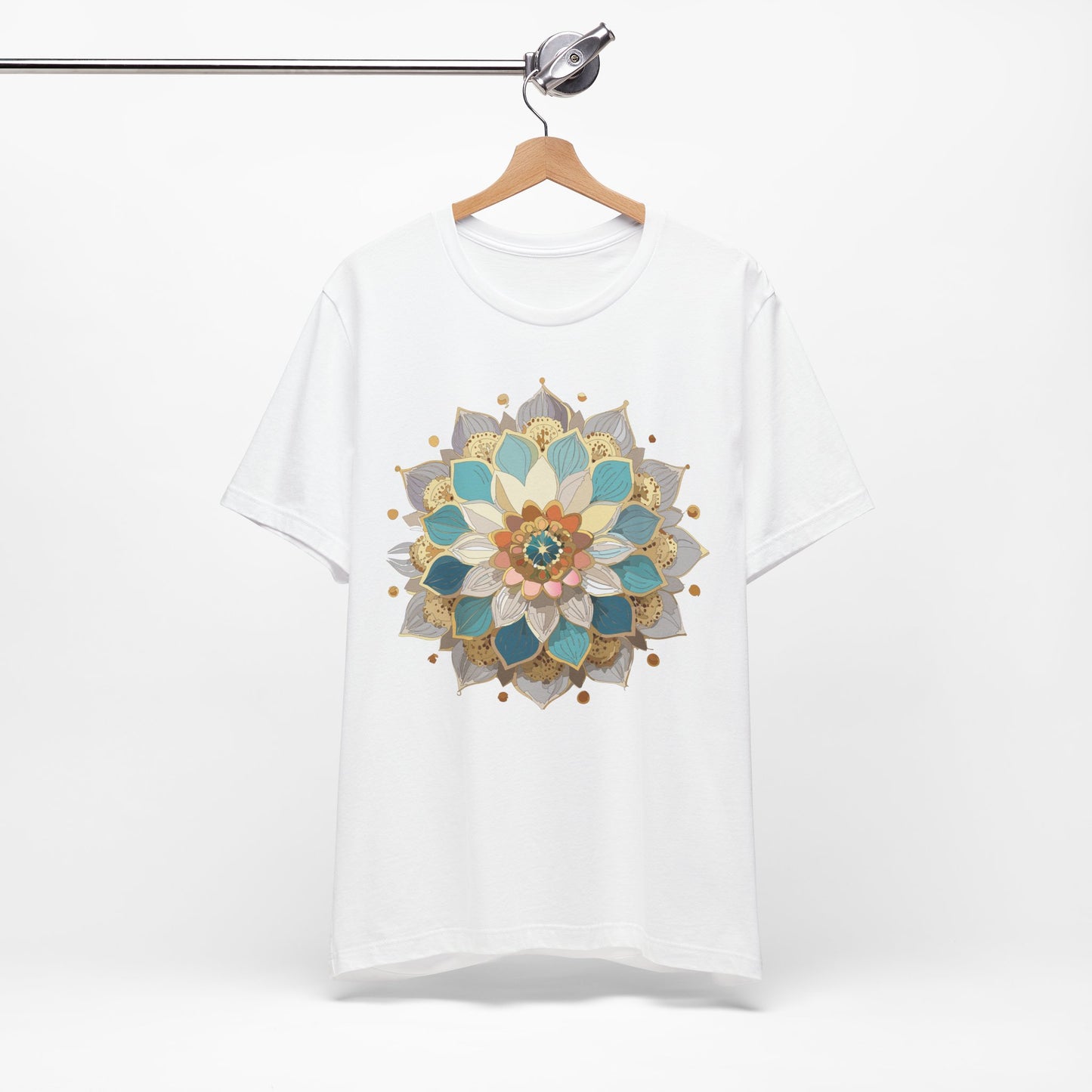 Floral Mandala Shirt, Flowers Mandala Shirt