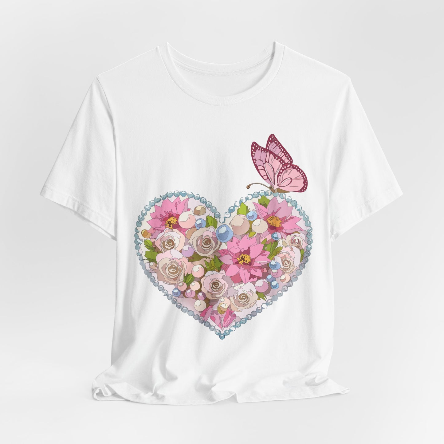 Heart Tee Shirt, Shirt with Heart