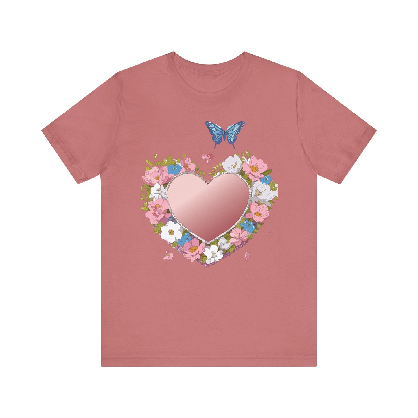 Heart Tee Shirt, Shirt with Heart