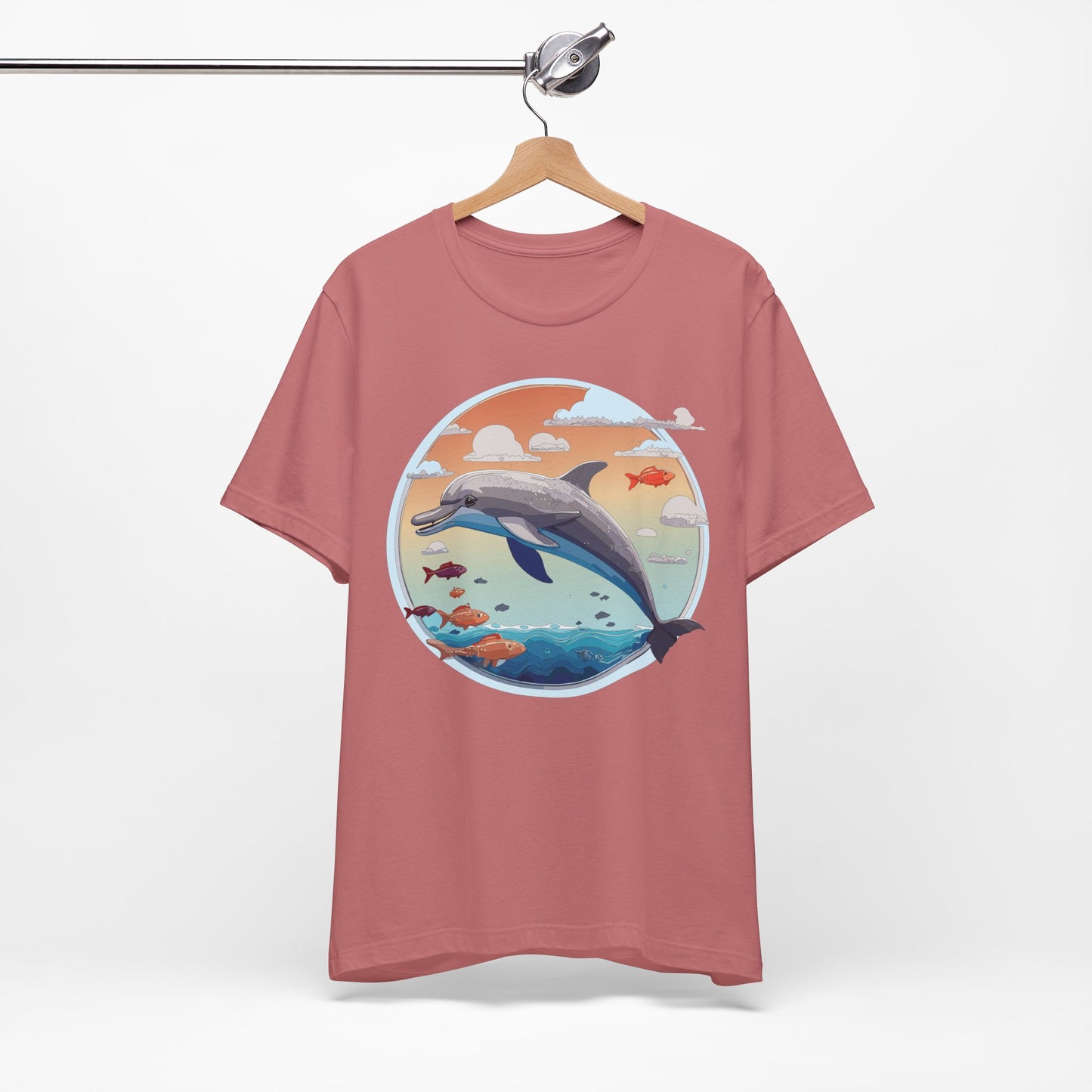 Animals Shirt, Shirt with Dolphin