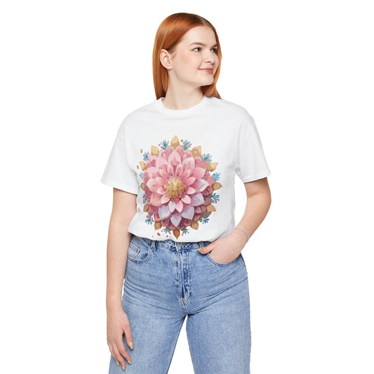 Floral Mandala Shirt, Flowers Mandala Shirt