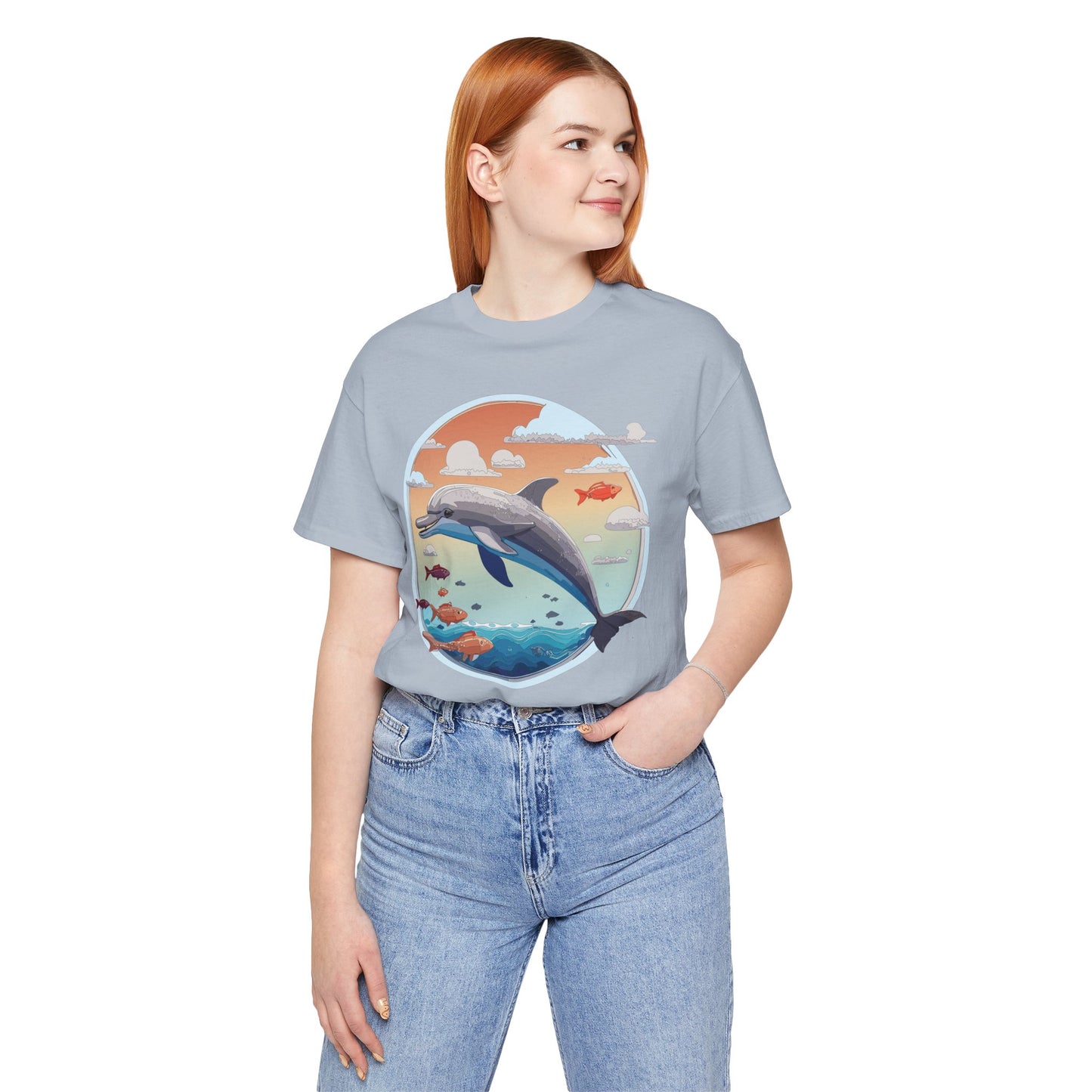 Animals Shirt, Shirt with Dolphin