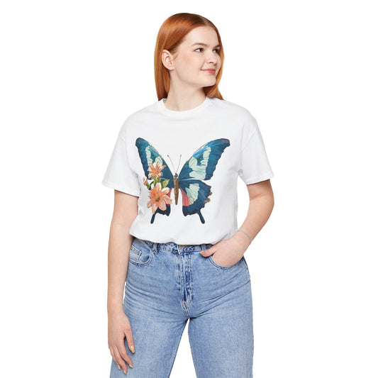 Butterfly Tee Shirt, Shirt with Butterfly
