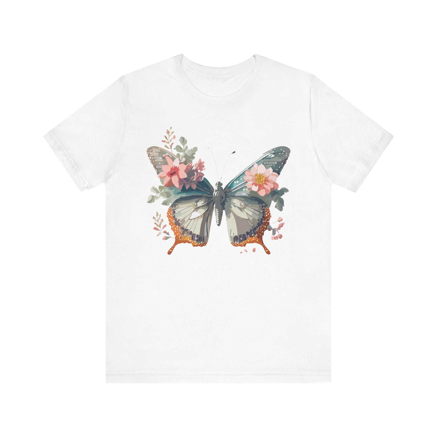Butterfly Tee Shirt, Shirt with Butterfly