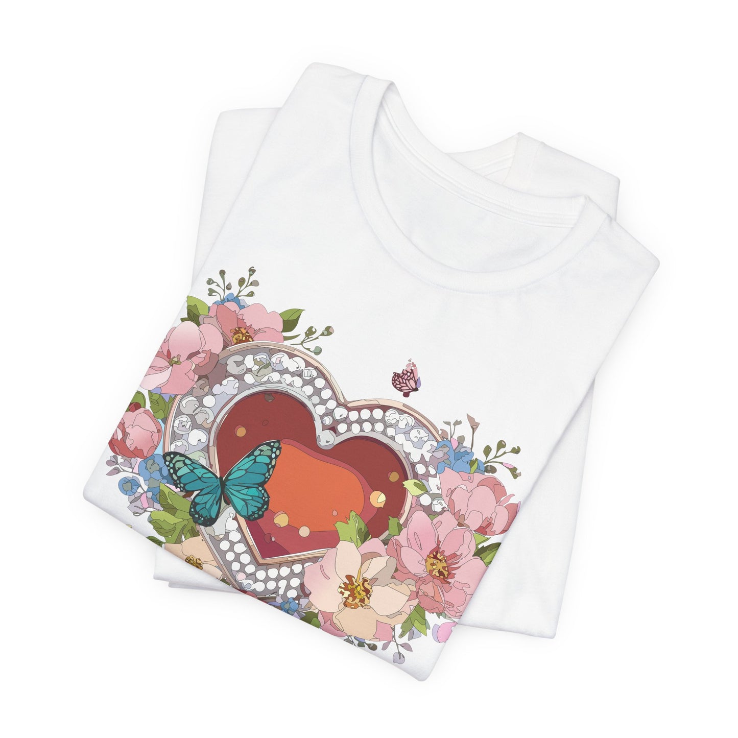 Heart Tee Shirt, Shirt with Heart