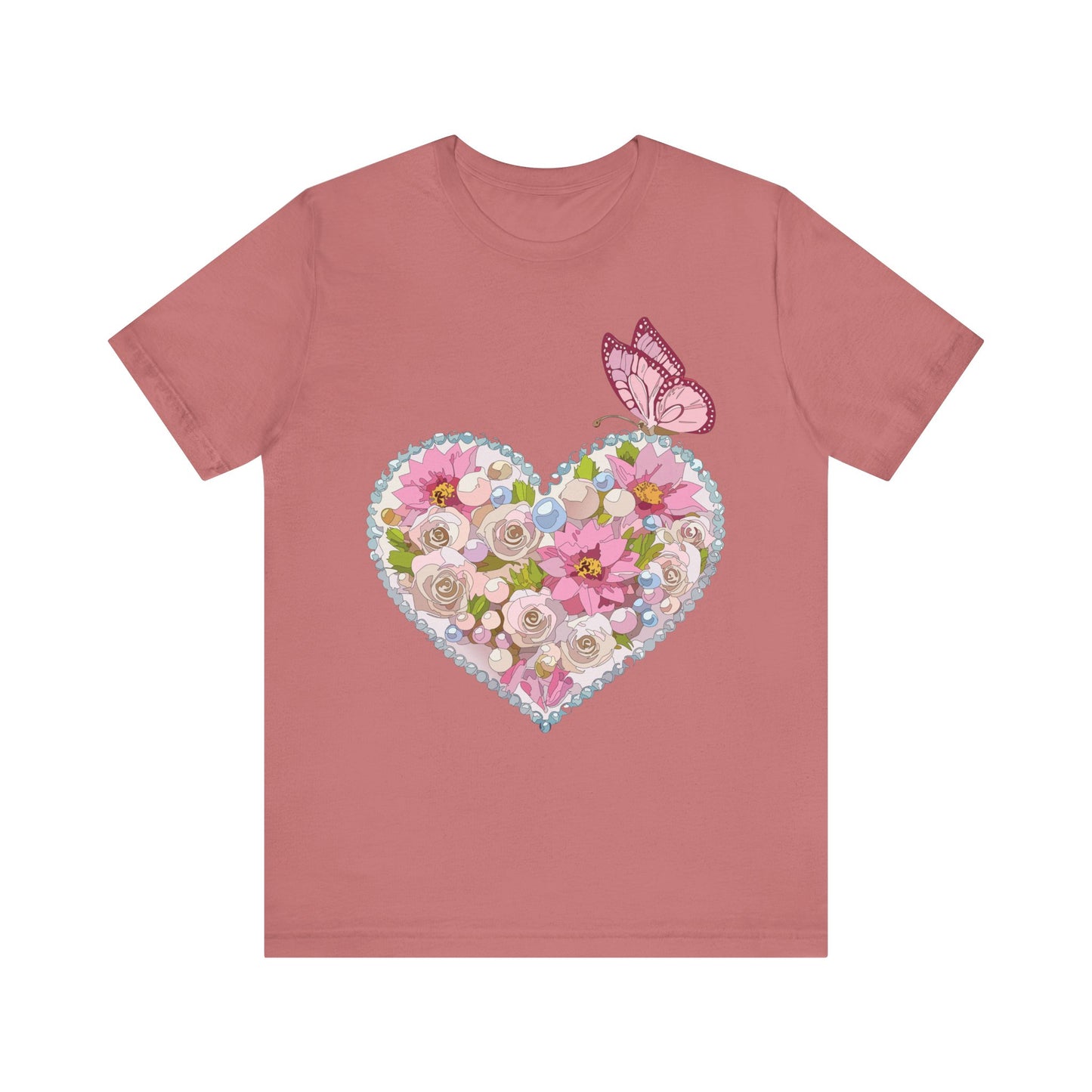 Heart Tee Shirt, Shirt with Heart