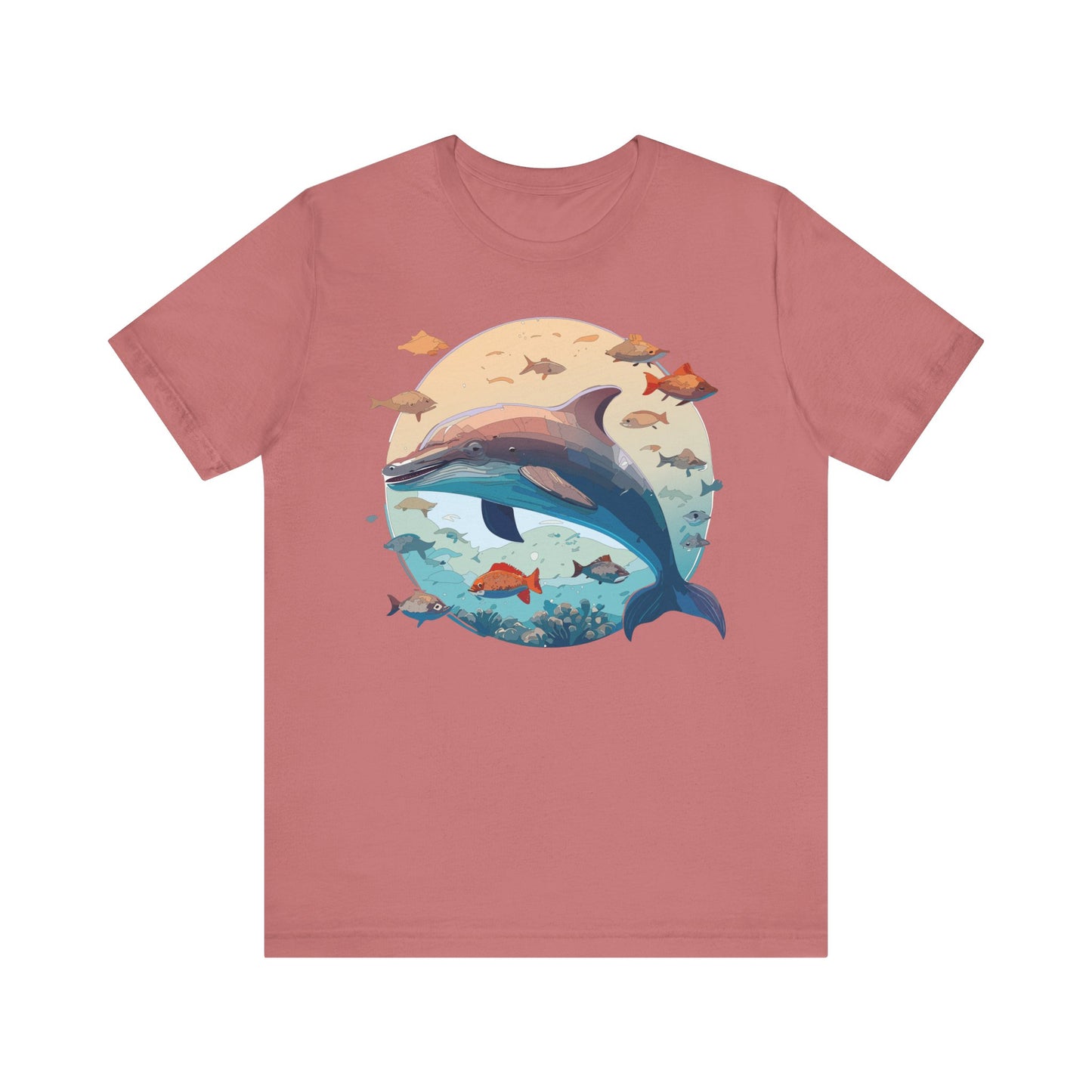 Animals Shirt, Shirt with Dolphin