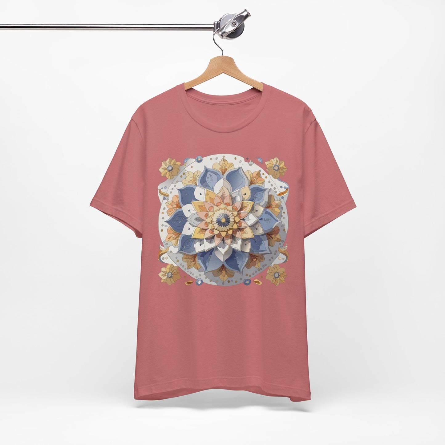 Floral Mandala Shirt, Flowers Mandala Shirt