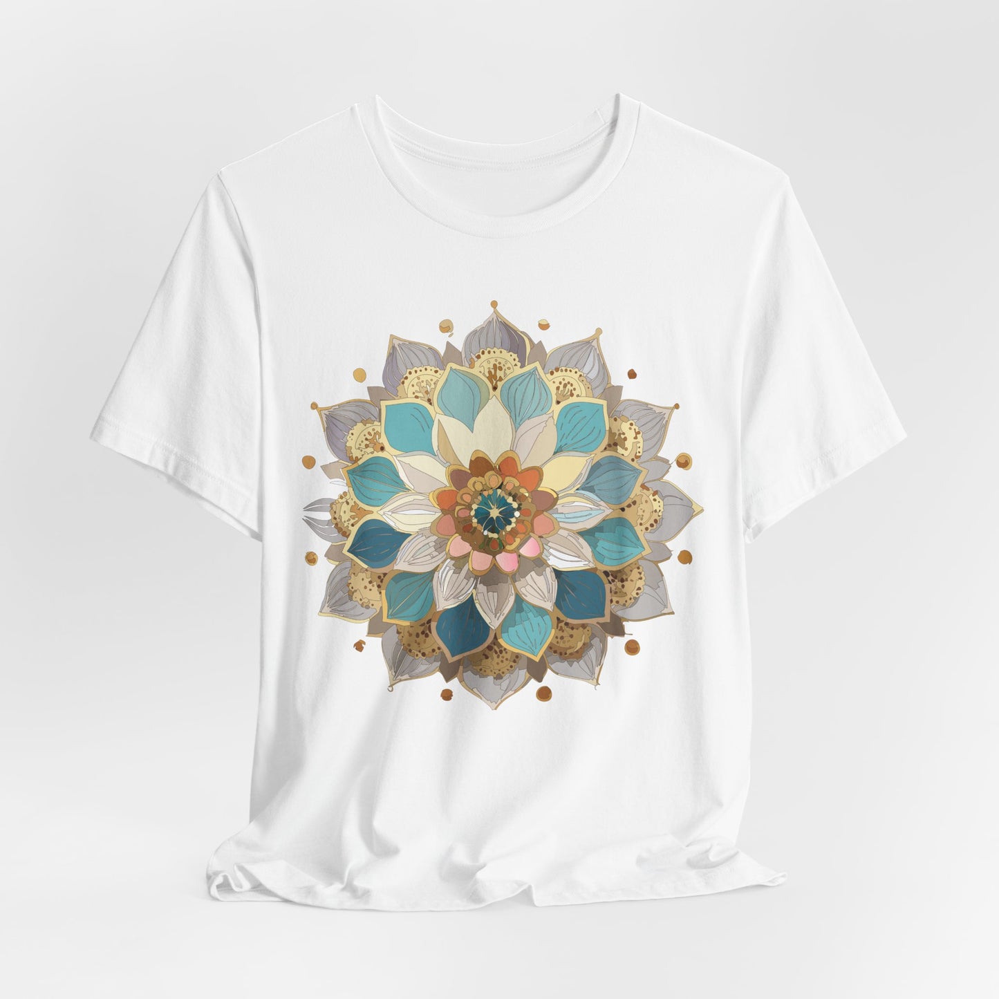 Floral Mandala Shirt, Flowers Mandala Shirt