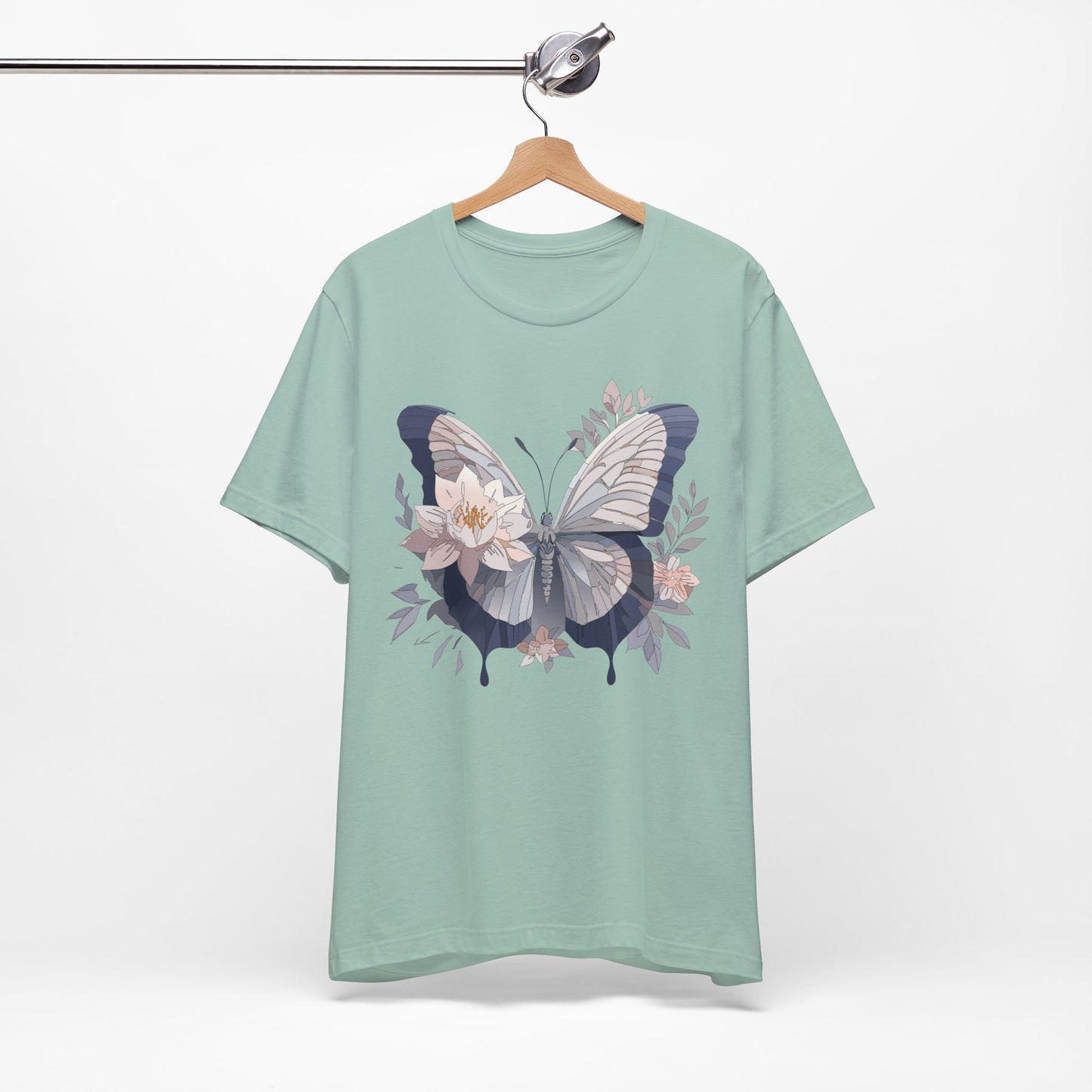Butterfly Tee Shirt, Shirt with Butterfly