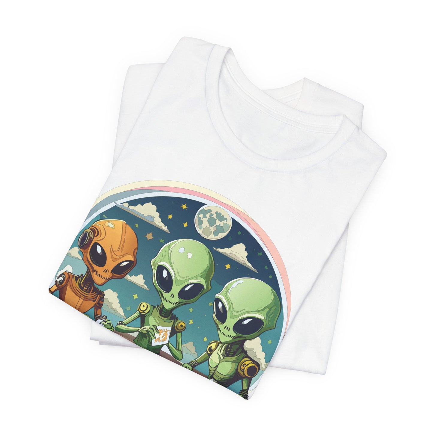 Funny Aliens Shirt, T-Shirt with Funny Aliens