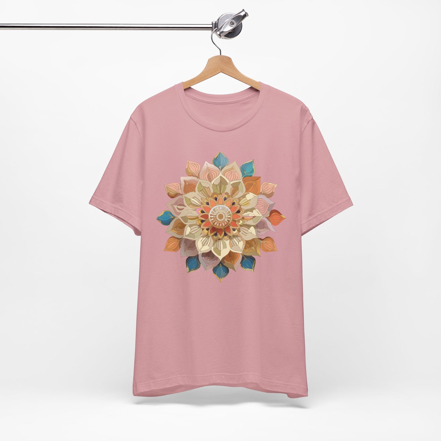 Floral Mandala Shirt, Flowers Mandala Shirt