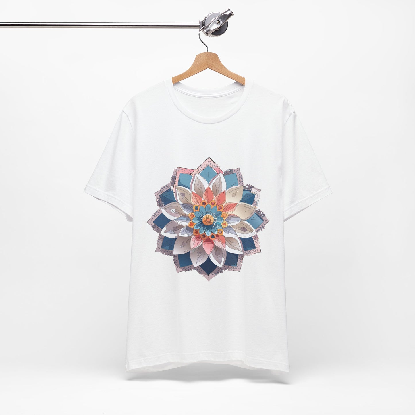 Floral Mandala Shirt, Flowers Mandala Shirt