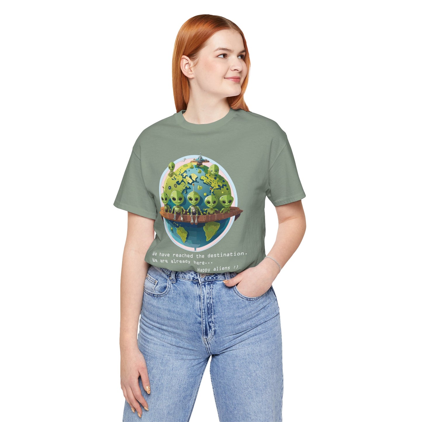 Funny Aliens Shirt, T-Shirt with Funny Aliens