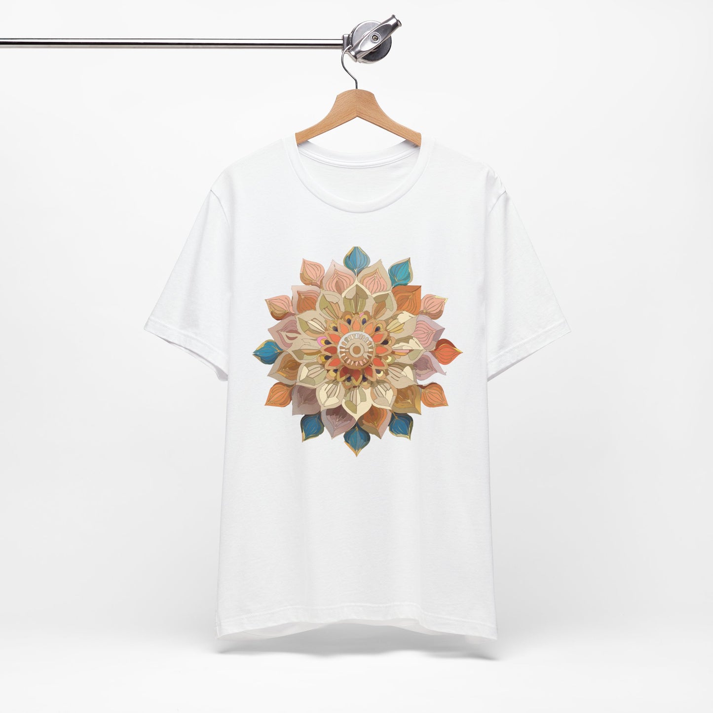 Floral Mandala Shirt, Flowers Mandala Shirt