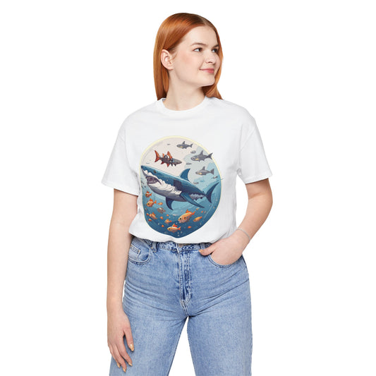 Animals Shirt, Shirt with Shark