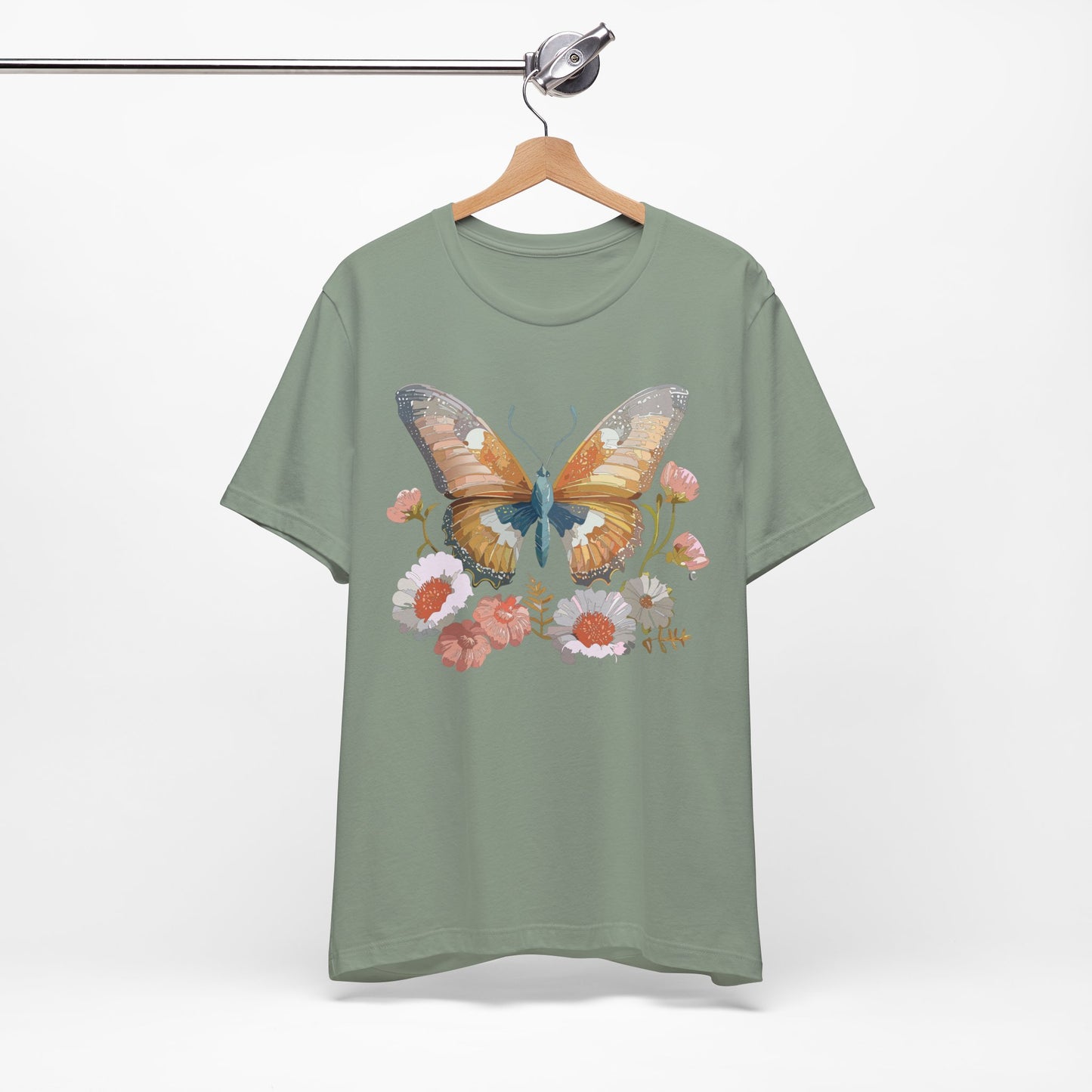 Butterfly Tee Shirt, Shirt with Butterfly