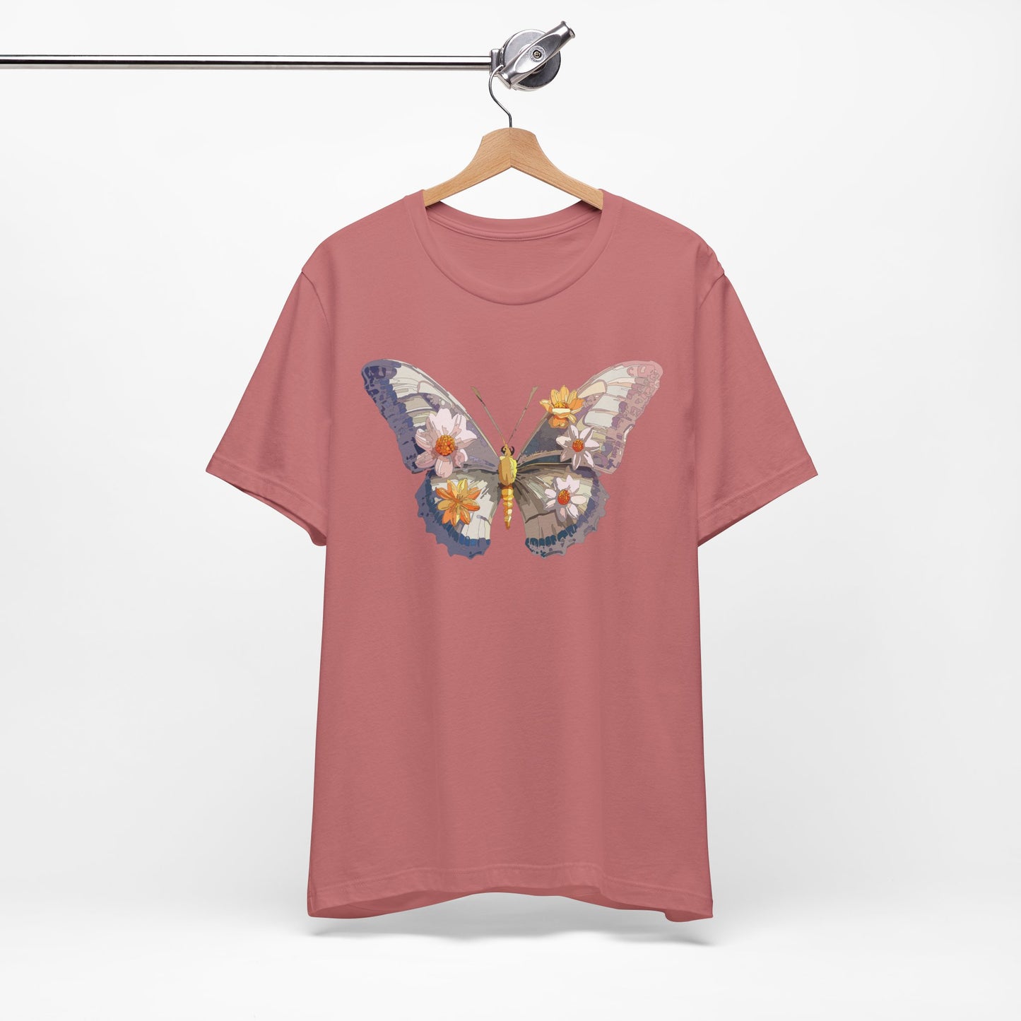 Butterfly Tee Shirt, Shirt with Butterfly