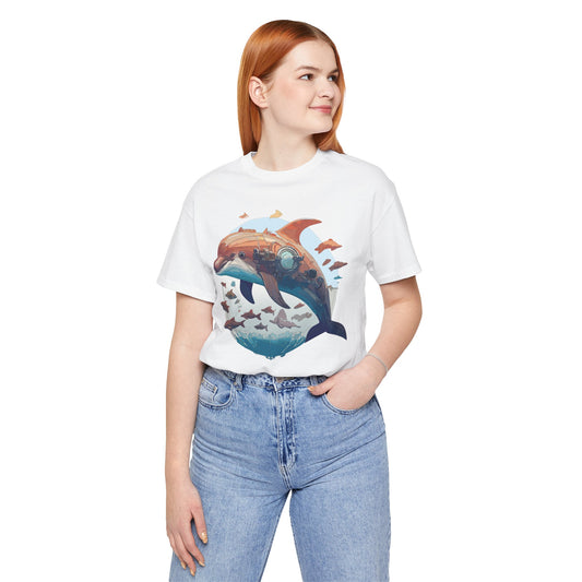 Animals Shirt, Shirt with Dolphin