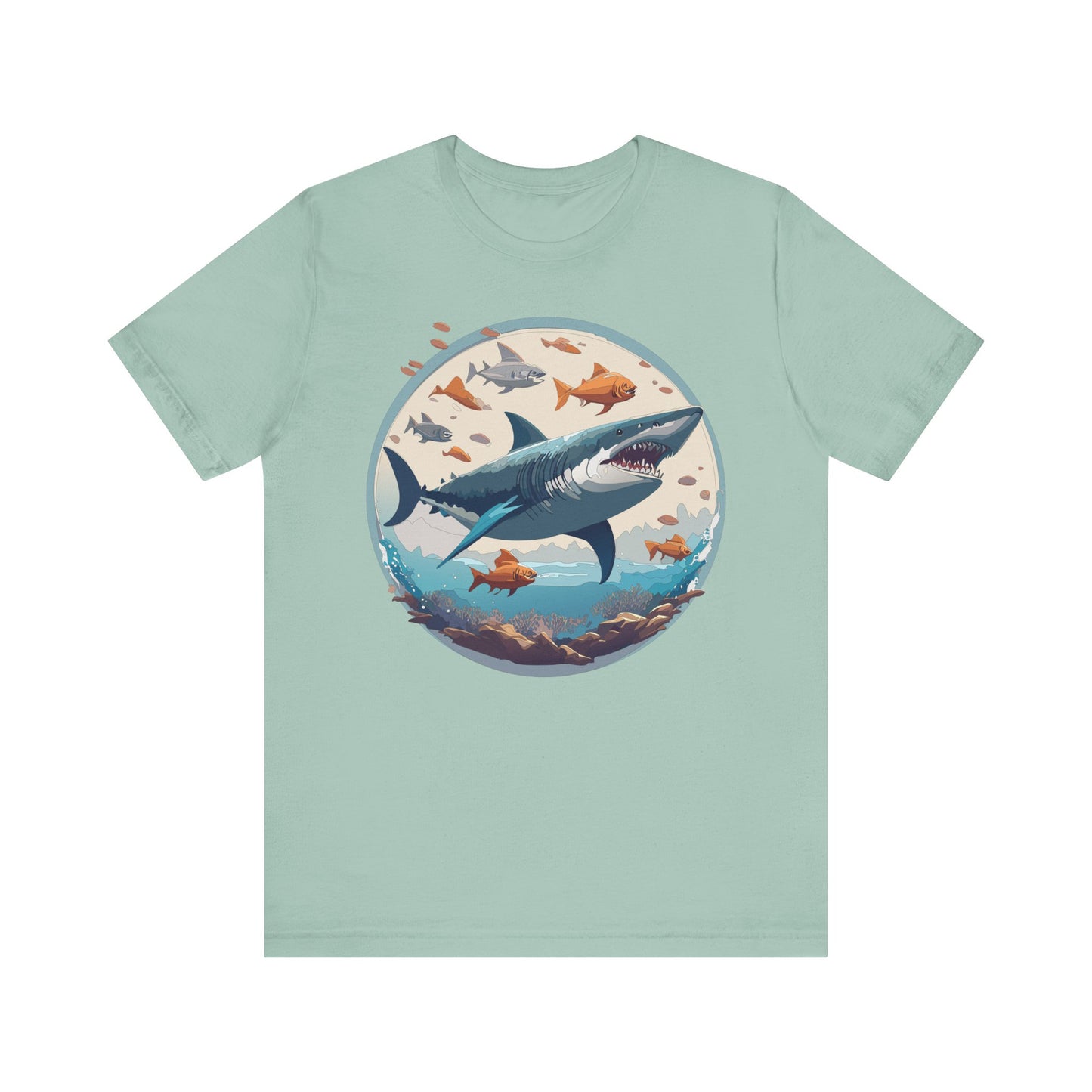 Animals Shirt, Shirt with Shark