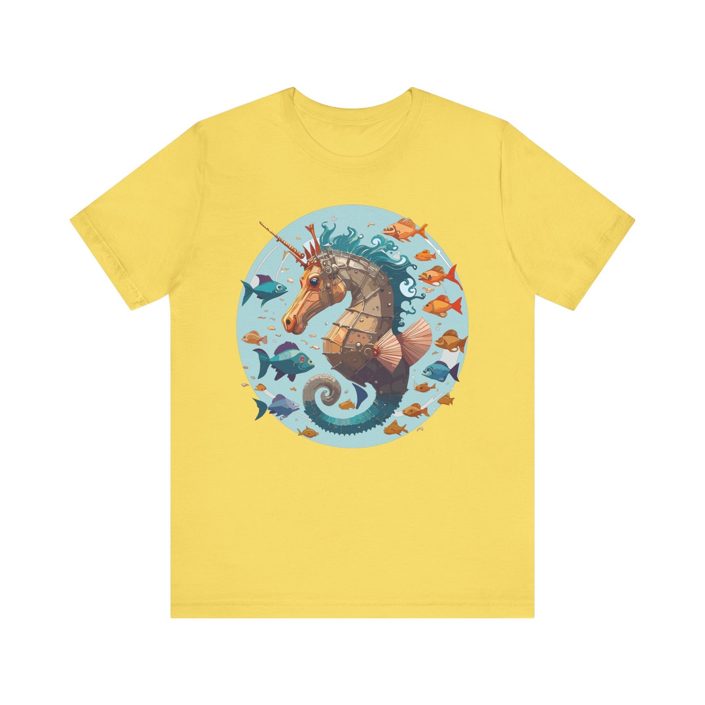 Animals Shirt, Shirt with Seahorse